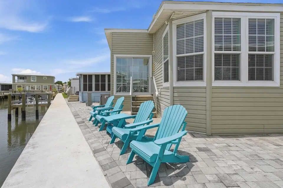 Patio at 166 NETTLES Boulevard, Jensen Beach