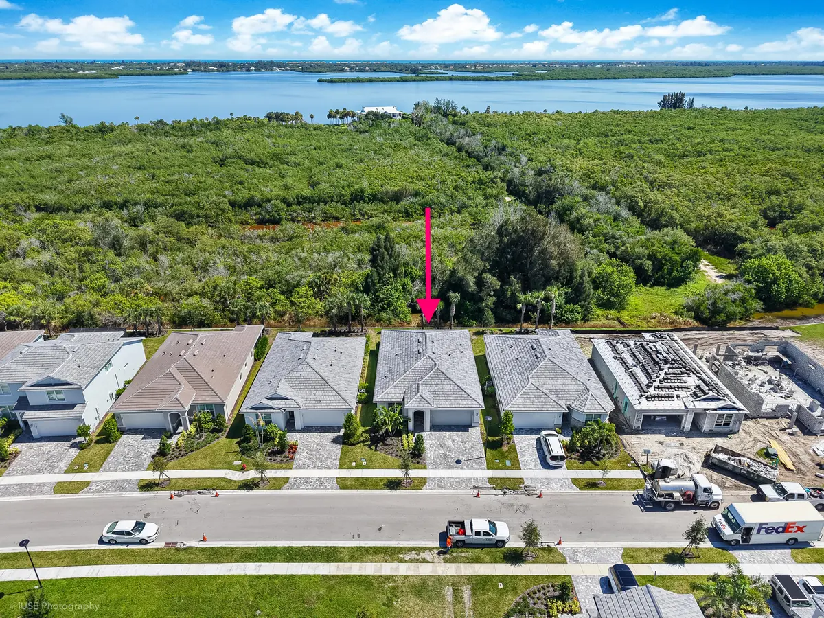 Aerial View at 8442 PEQUOD Avenue, Vero Beach