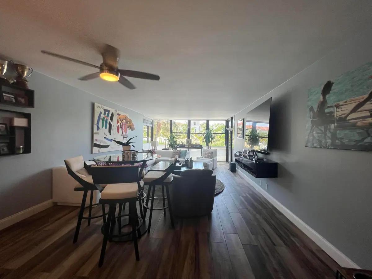Dining/Family Living at 2175 S Ocean Boulevard 103, Delray Beach