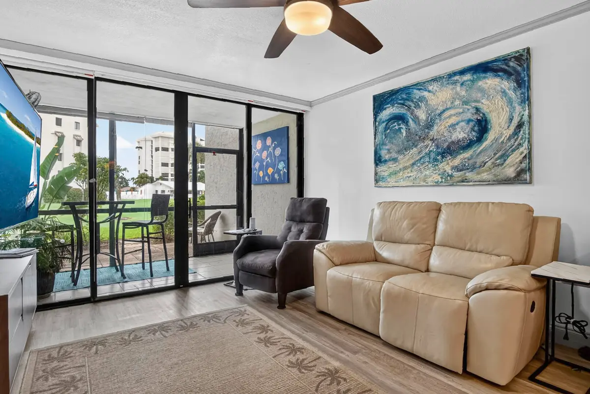 Living Room at 2400 S OCEAN Drive 5319, Fort Pierce