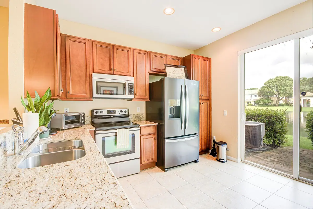 Kitchen at 7401 Sarentino Lane 211, Boynton Beach