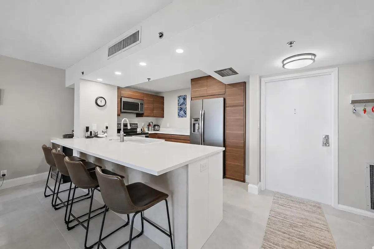 kitchen at 4750 S OCEAN Boulevard 912, Highland Beach