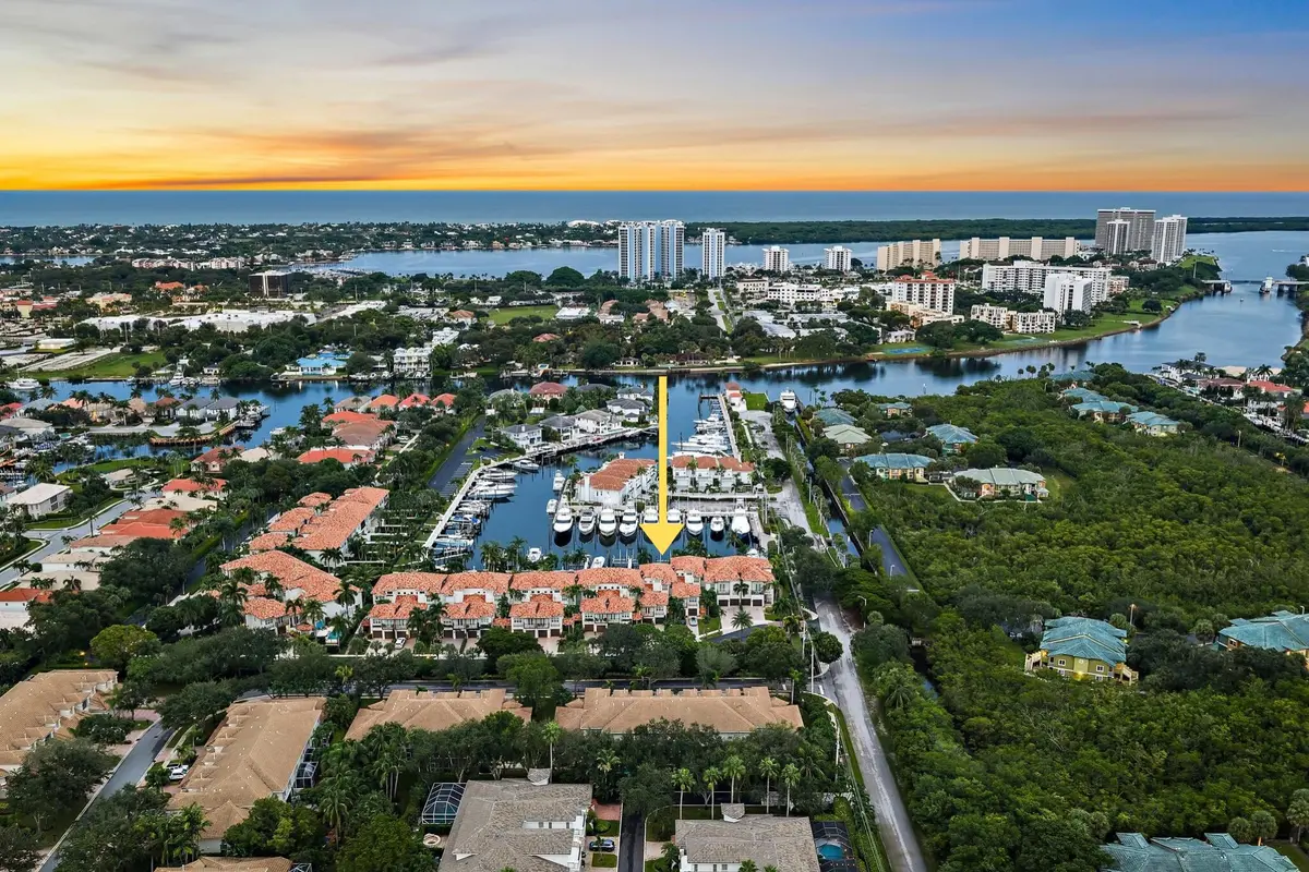 Dusk Exterior at 1412 HARBOUR POINT Drive, North Palm Beach