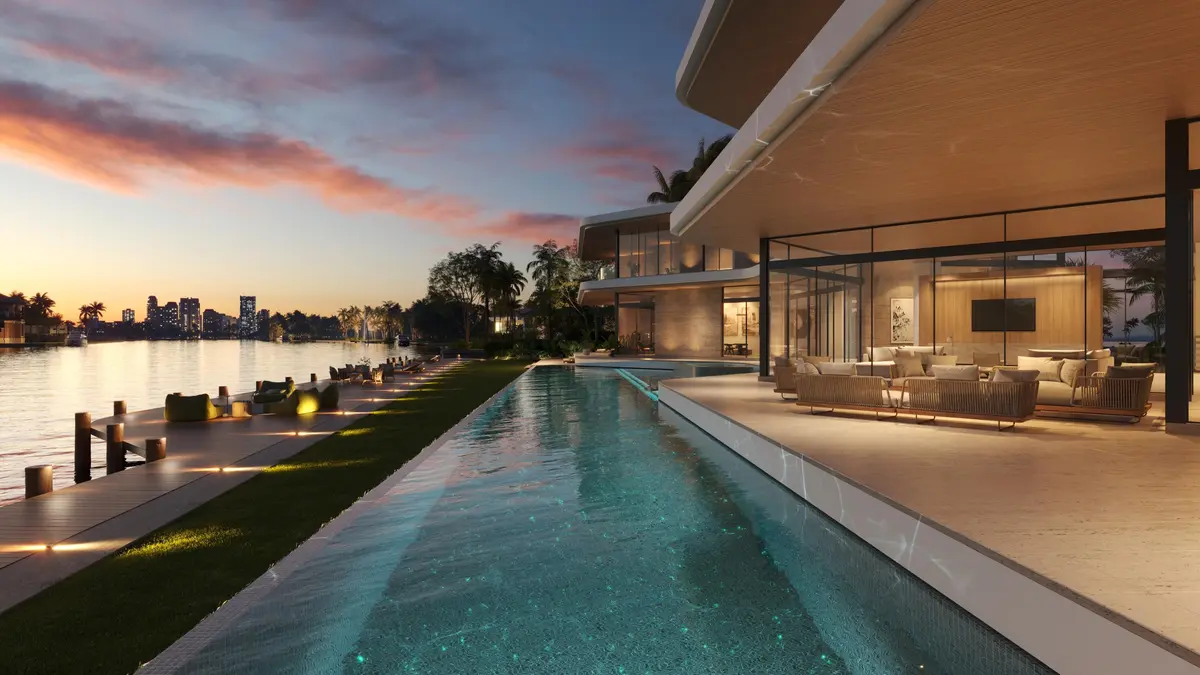 River/City/Pool View at 708 Royal Plaza Drive, Fort Lauderdale