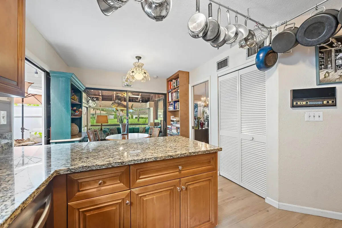 Bright and spacious kitchen area at 17050 Traverse Circle, Jupiter