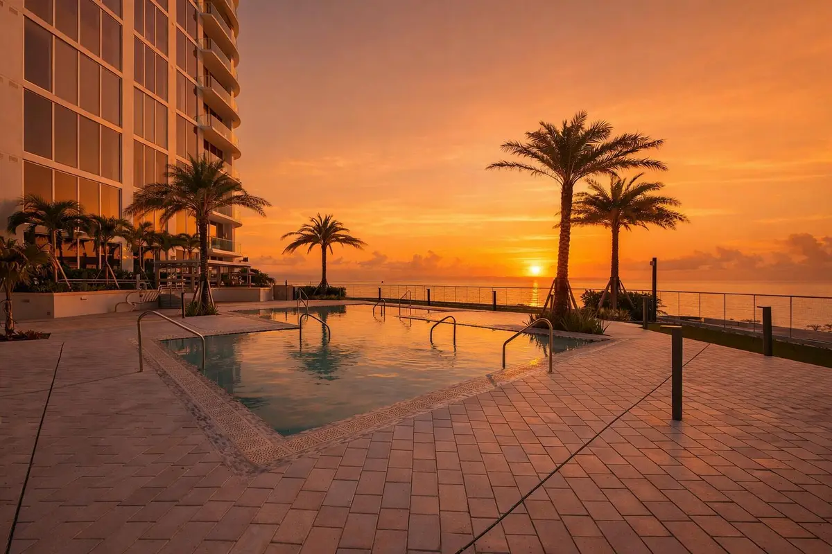 Sunrise at 153 N Seabreeze Boulevard 1604, Fort Lauderdale
