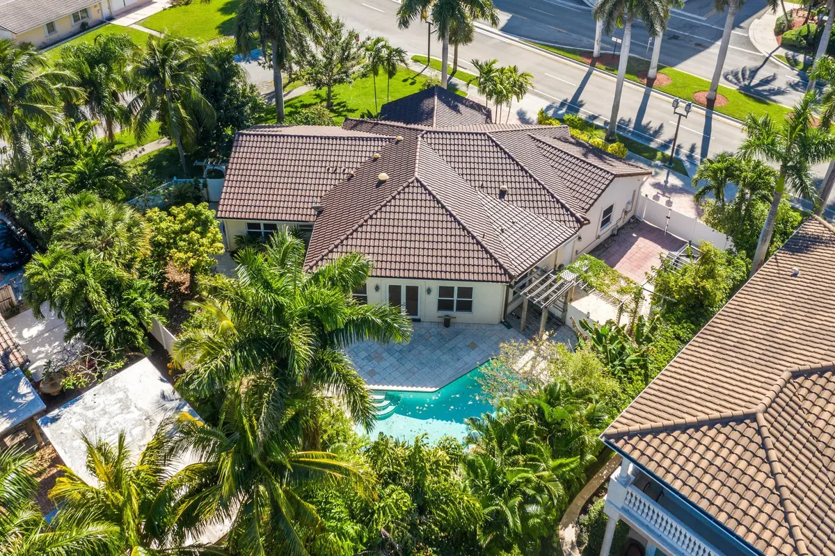 Aerial View at 201 NE 4th Street, Boca Raton