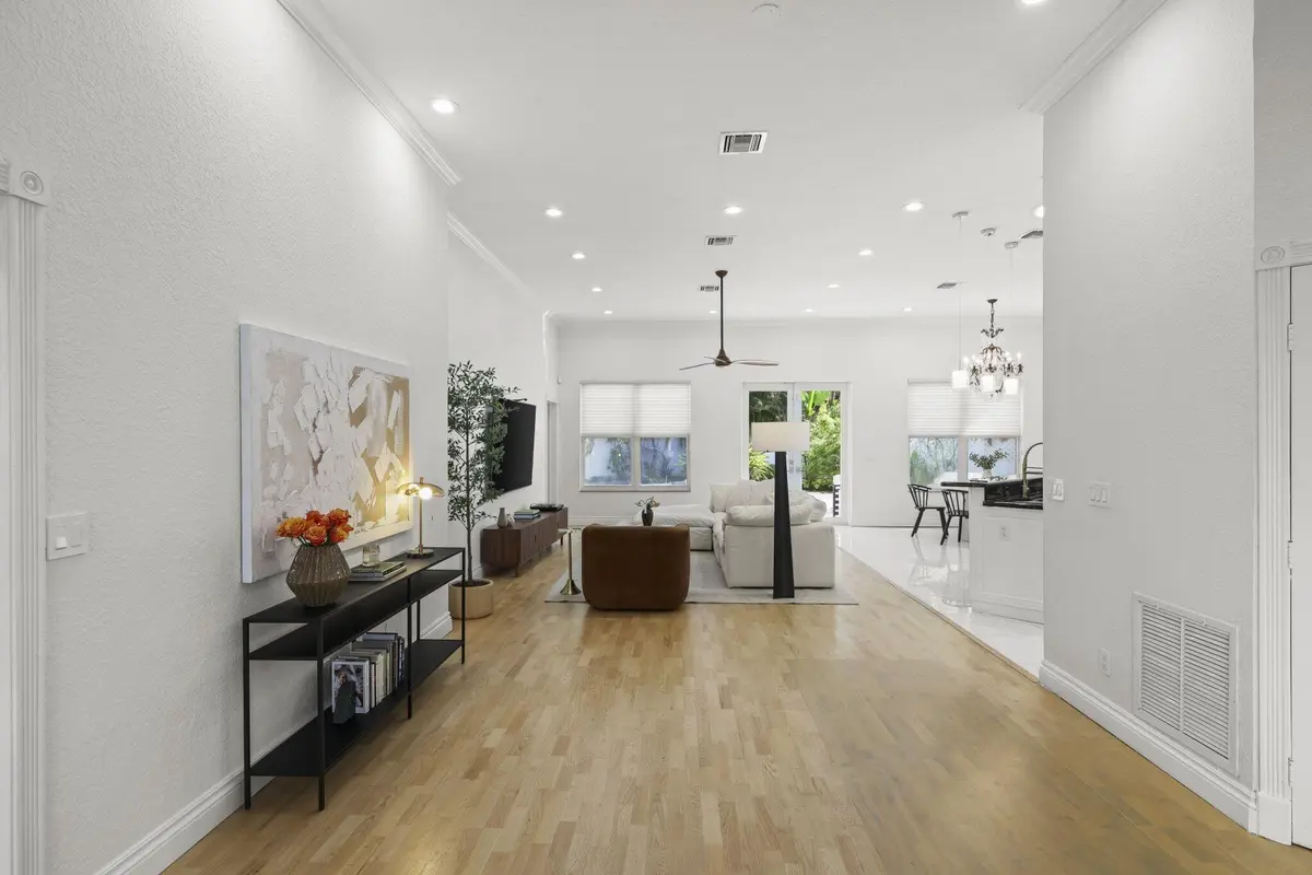 Living Area at 201 NE 4th Street, Boca Raton