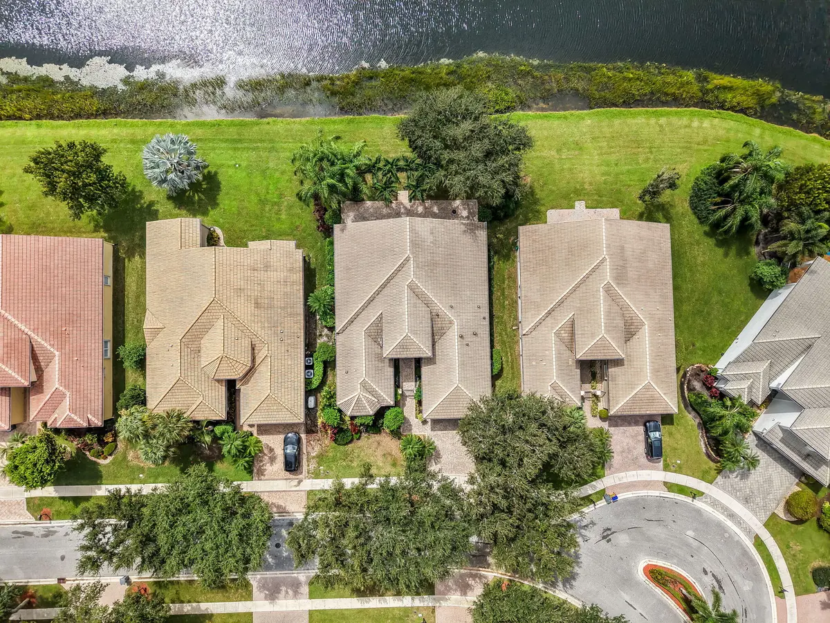 Aerial of home at 7054 Springville Cove, Boynton Beach