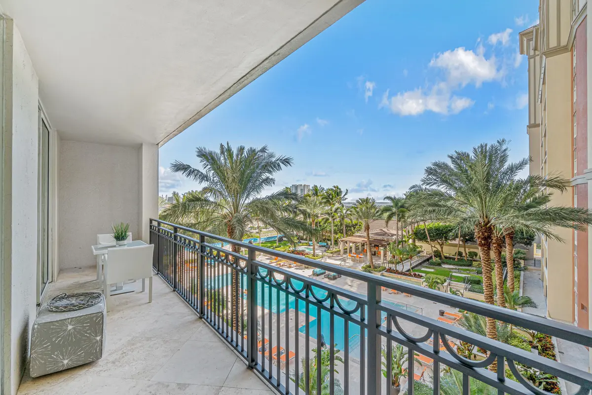 Oversized Balcony at 550 Okeechobee Boulevard 1207, West Palm Beach