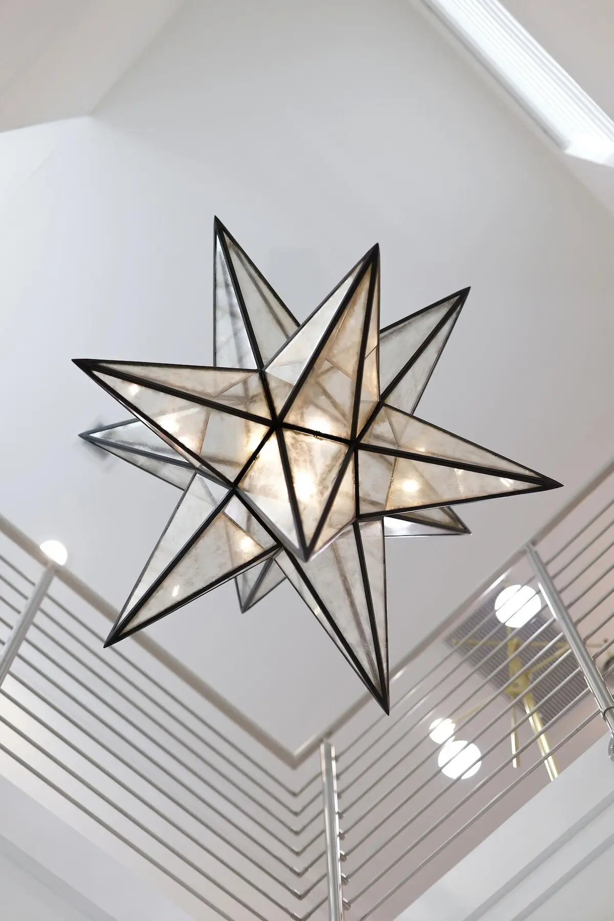 Foyer lighting at 5244 Beland Drive, Lake Worth