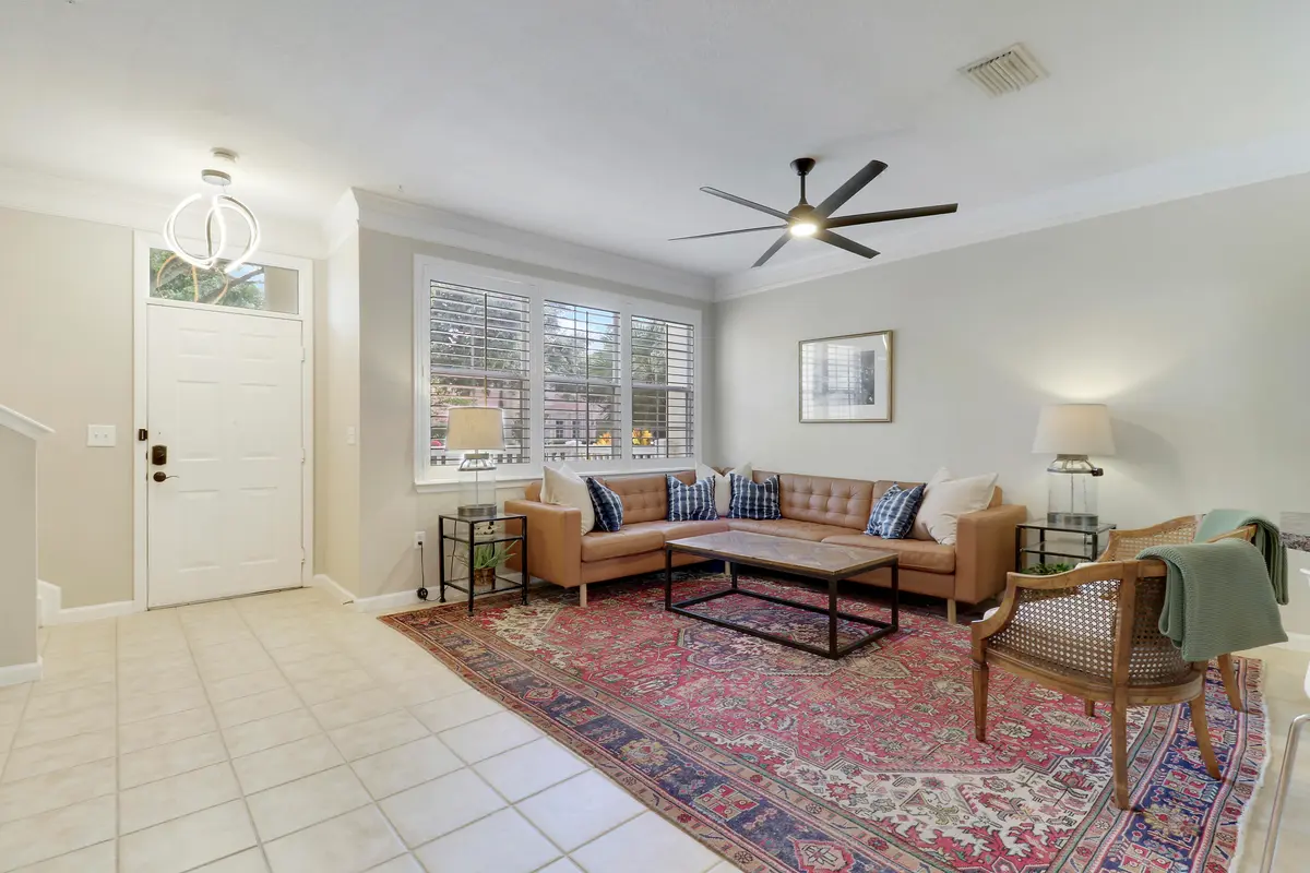 Living Room/Entry Door at 776 Dakota Drive 106, Jupiter