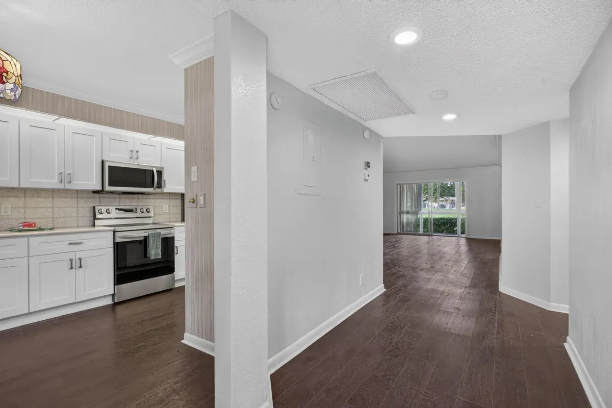 Kitchen and Living Room at 1604 ABACO Drive D1, Coconut Creek