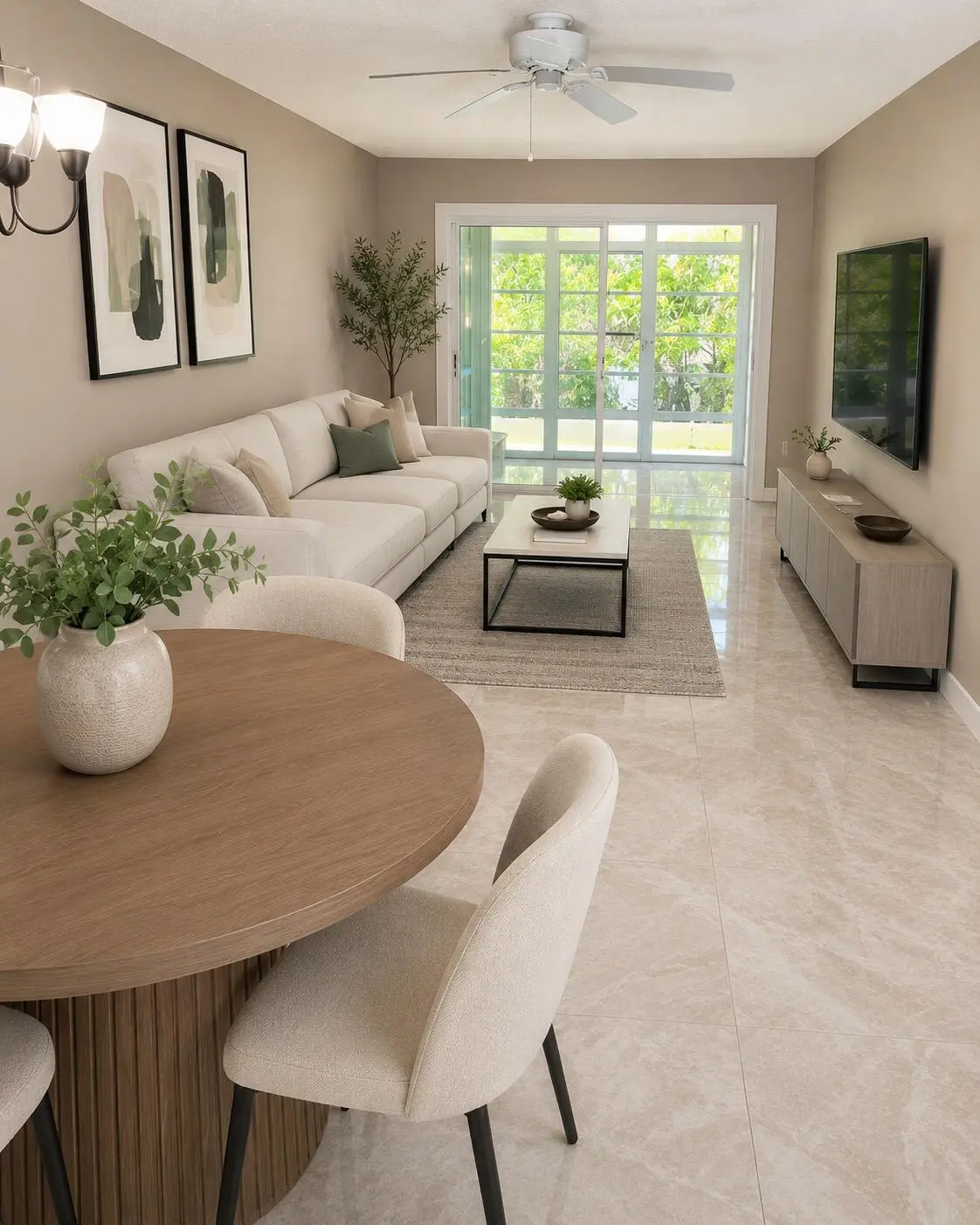 Living Room at 2950 SE Ocean Boulevard 130-6, Stuart