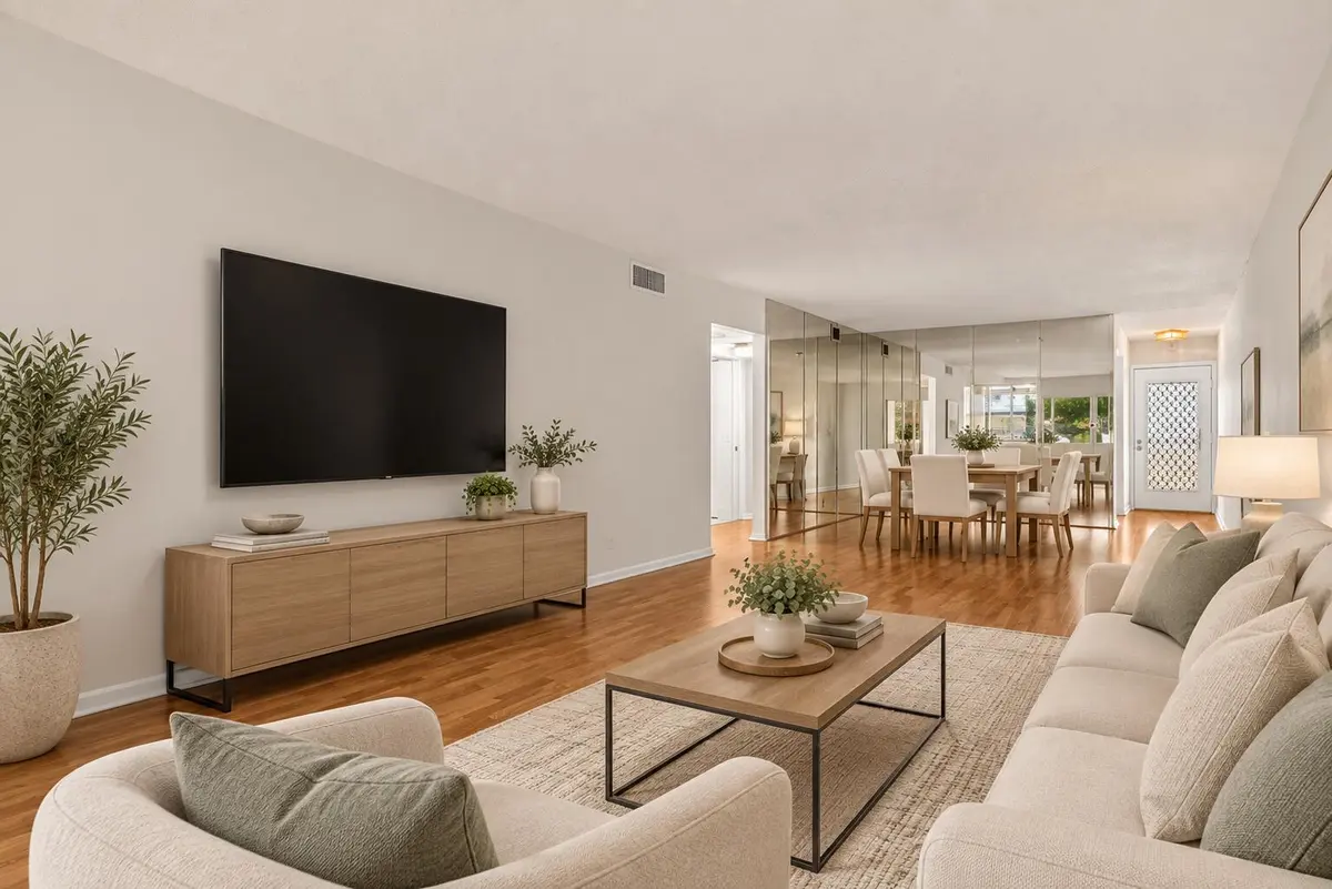 LIVING RM VIRTUAL FURNITURE at 3404 Bimini Lane K2, Coconut Creek