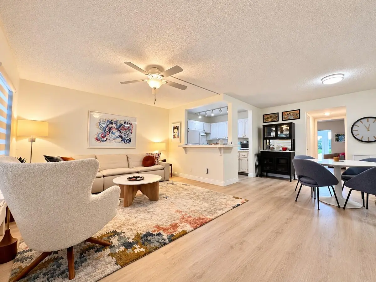 Inviting Living Area at 158 CHATHAM H, West Palm Beach