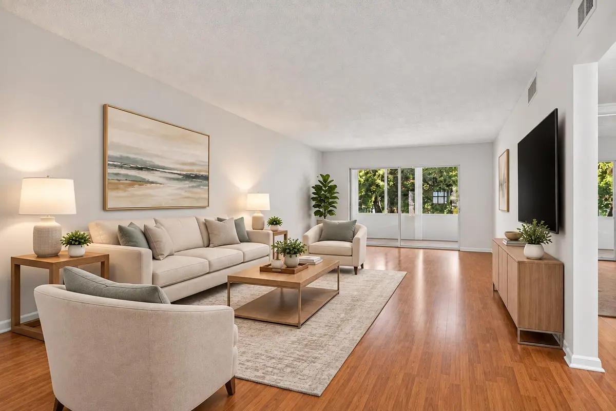 LIVING RM VIRTUAL FURNITURE at 3404 Bimini Lane K2, Coconut Creek
