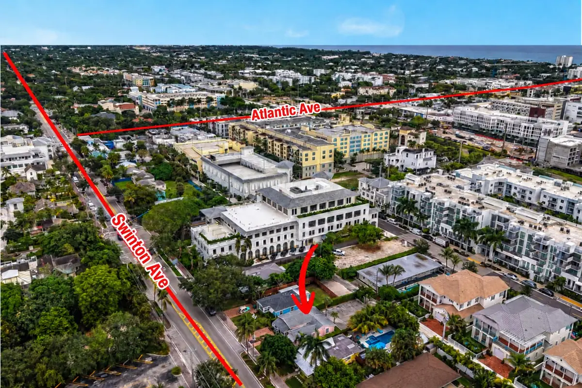 Atlantic Avenue Map Annotation Extension at 123 S SWINTON Avenue, Delray Beach