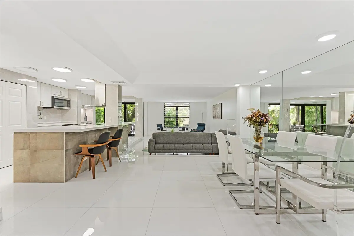 Dining / Living / Kitchen at 3730 INVERRARY Drive 2L, Lauderhill