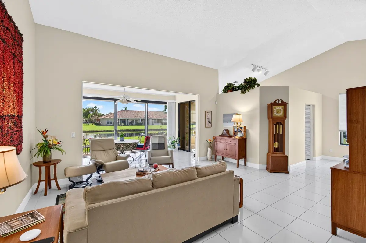 LIVING ROOM at 8284 WATERLINE Drive 105, Boynton Beach