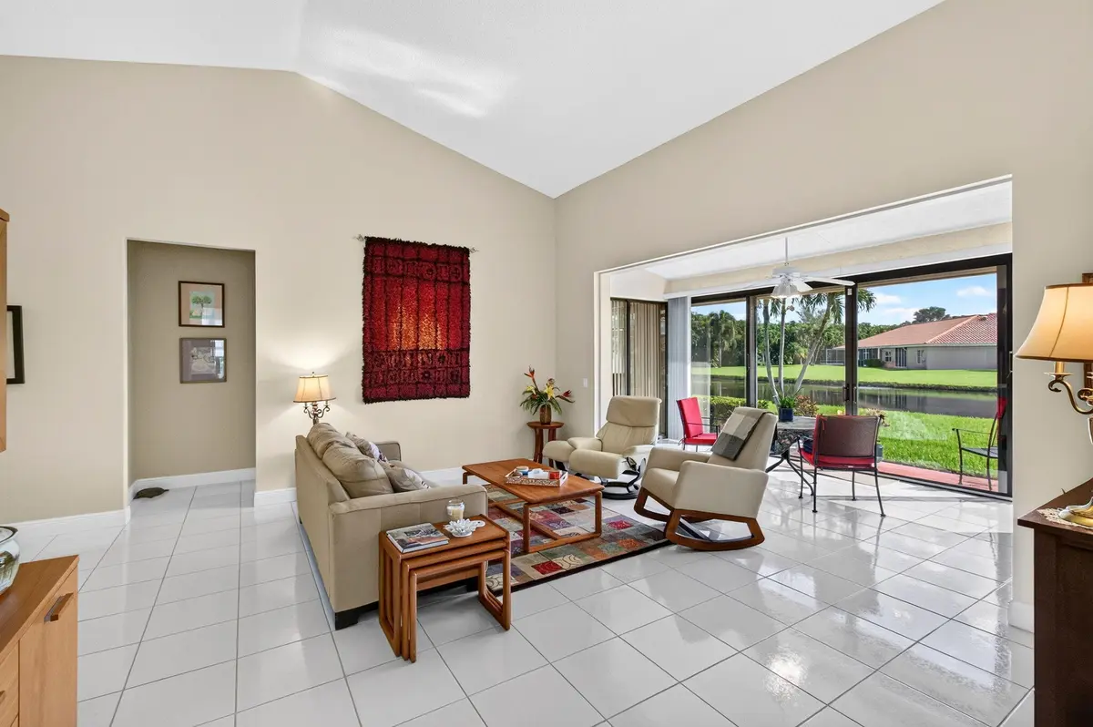 LIVING ROOM at 8284 WATERLINE Drive 105, Boynton Beach