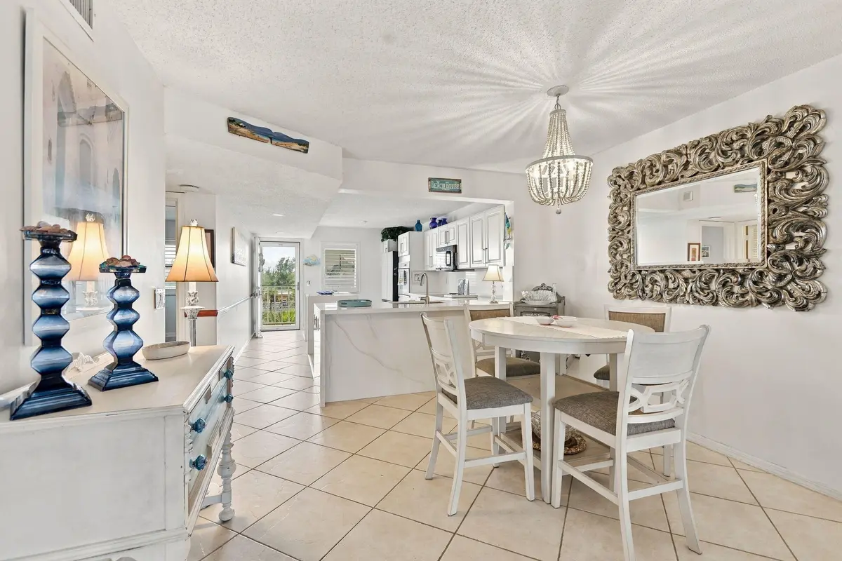 Dining Area at 10980 S Ocean Drive 413, Jensen Beach