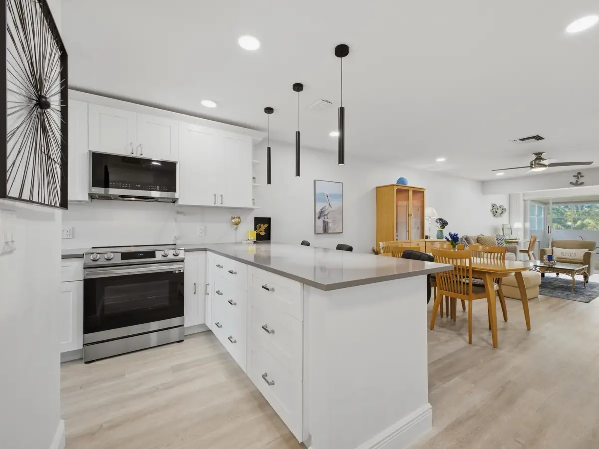 Kitchen Dining Living at 2860 SW 13th Street 202, Delray Beach