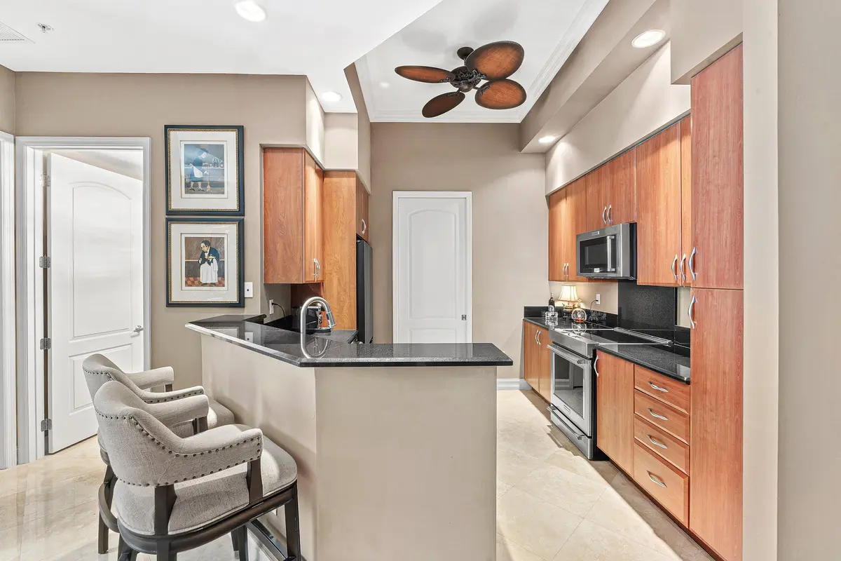 Kitchen at 801 S OLIVE Avenue 1616, West Palm Beach