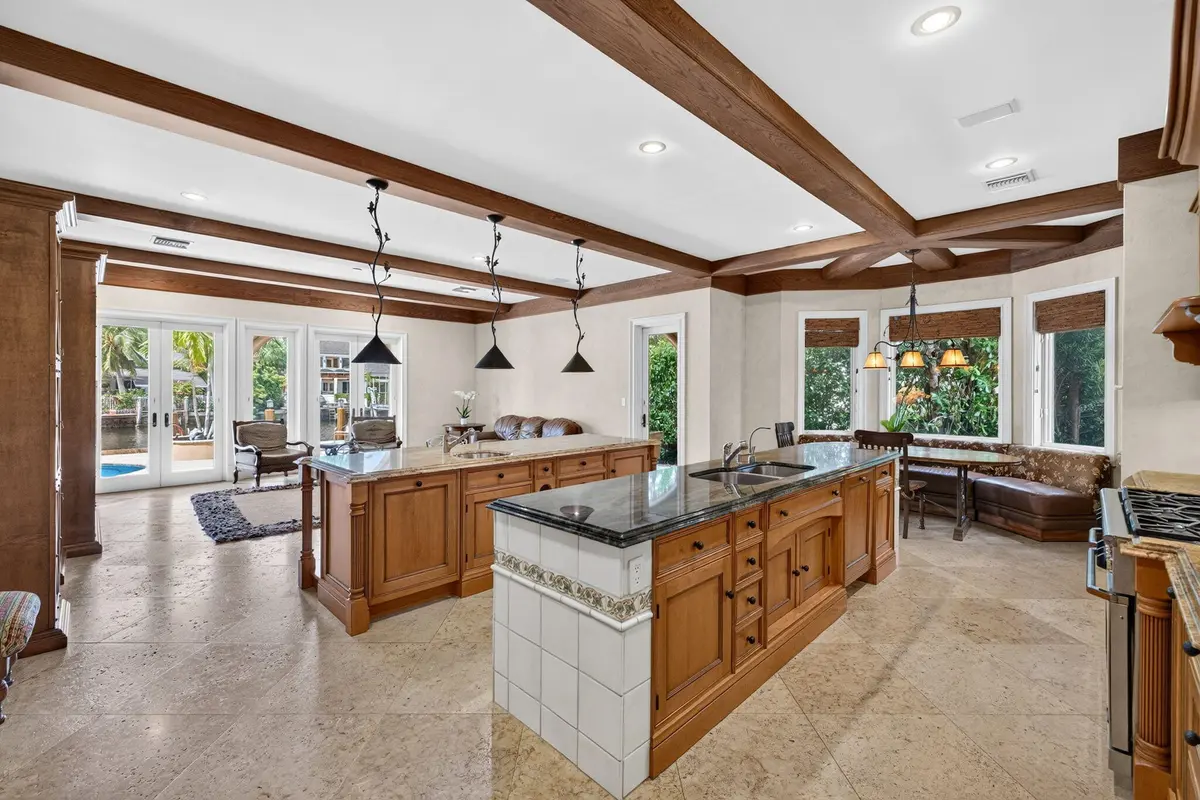 034_Kitchen_and_Family_Room at 67 ROYAL PALM Drive, Fort Lauderdale
