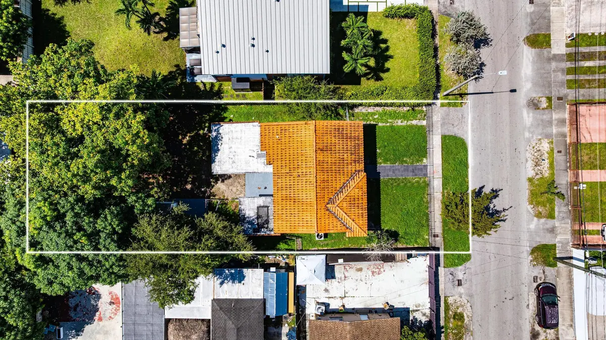 Aerial at 5510 SW 2nd Street, Miami