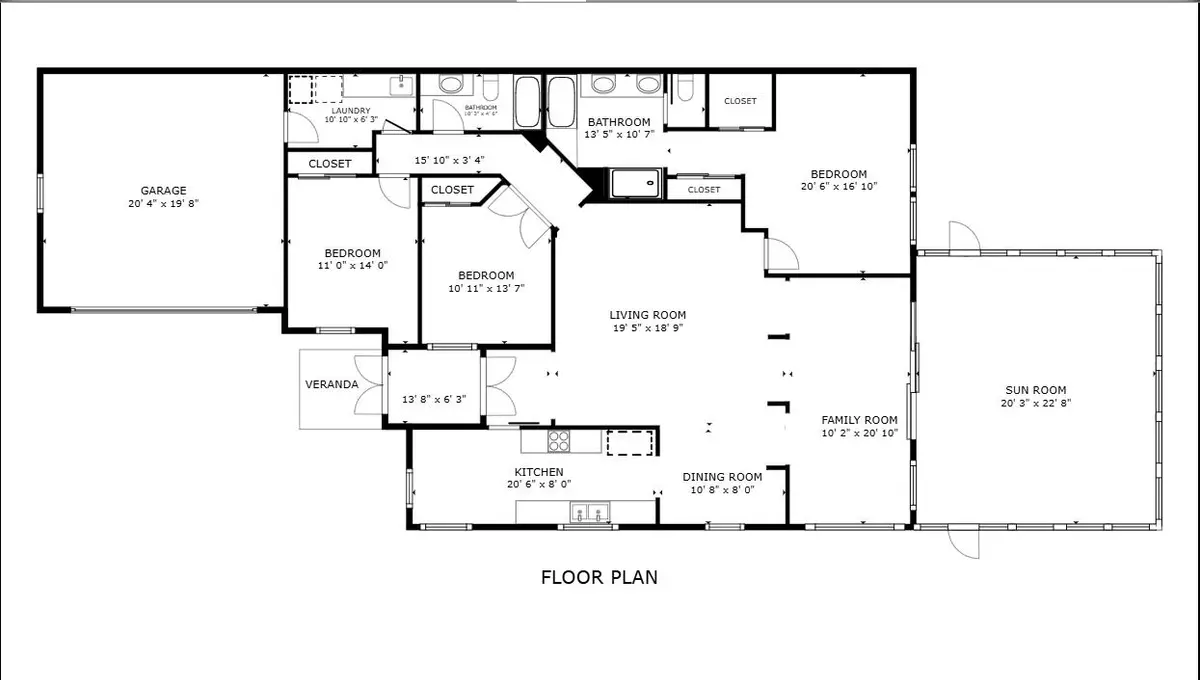 FloorPlan at 5203 SE SWEETBRIER Terrace, Hobe Sound