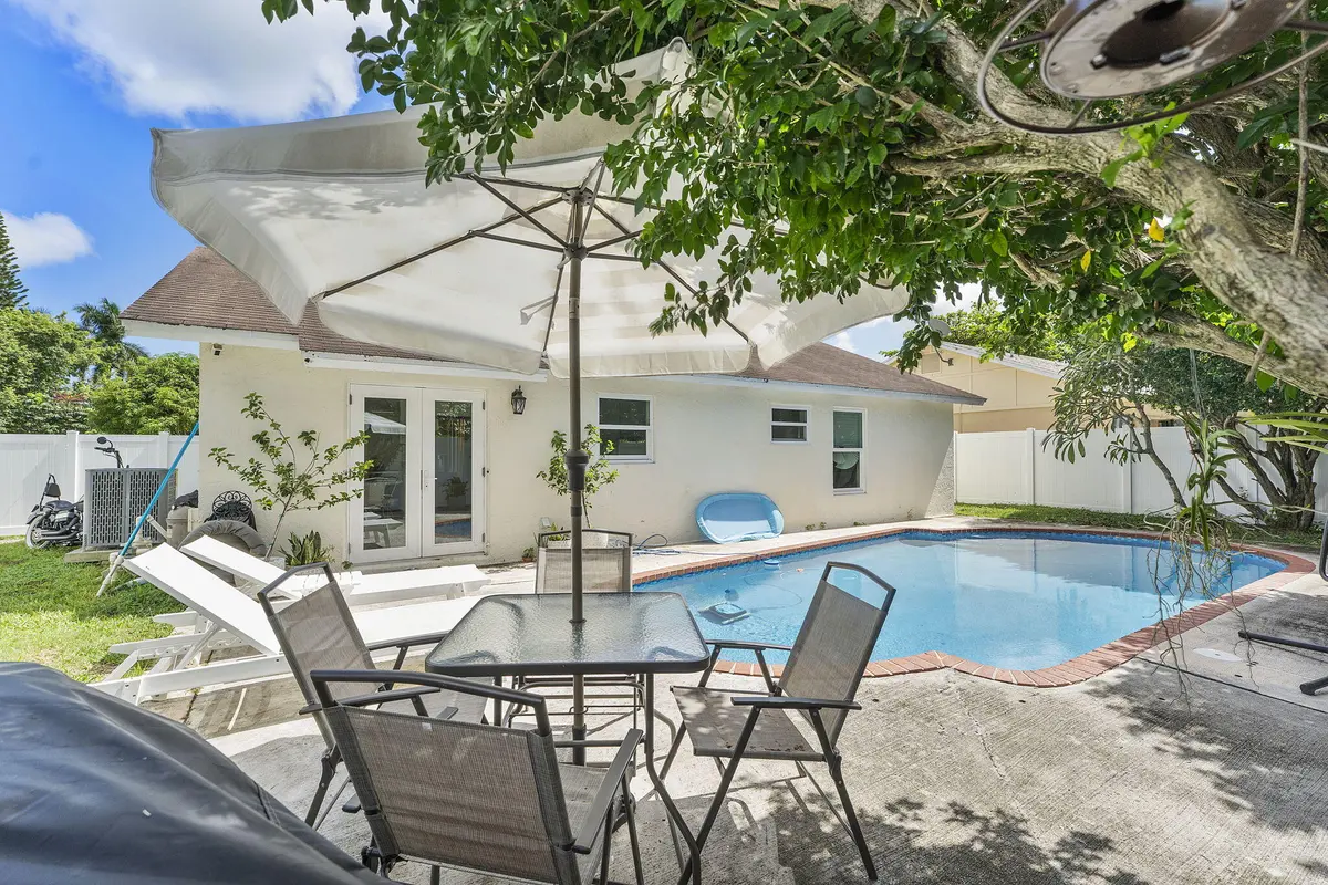 Back Yard at 14529 Sunset Pine Drive, Delray Beach