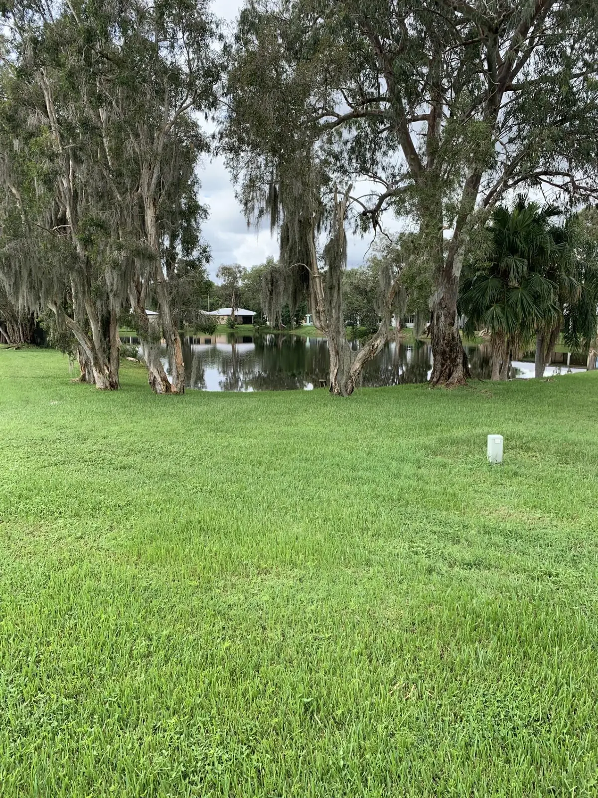 Back yard at 27 Mediterranean Boulevard, Port St. Lucie