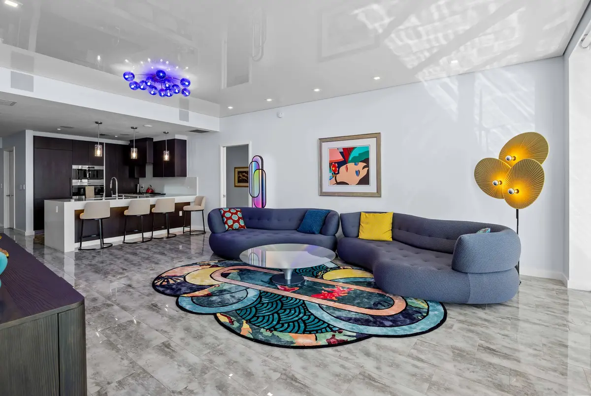 Large Open Living Space at 2200 N OCEAN Boulevard S1402, Fort Lauderdale