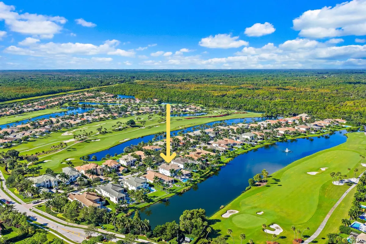 Lake + Golf Views at 119 Elena Court, Jupiter