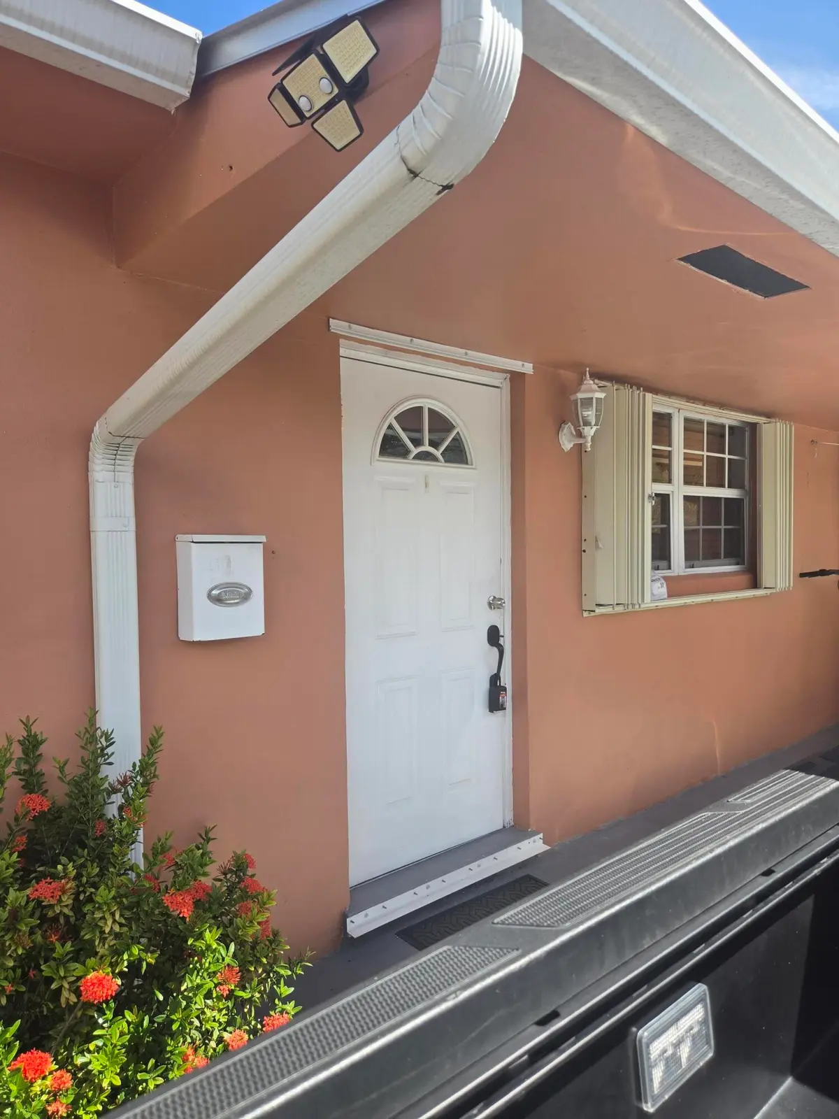 Entrance to unit at 932 Green Street A, West Palm Beach