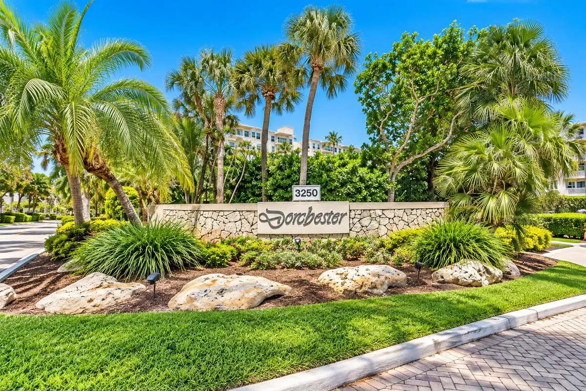 Dorchester Entrance at 3250 S Ocean Boulevard 306S, Palm Beach
