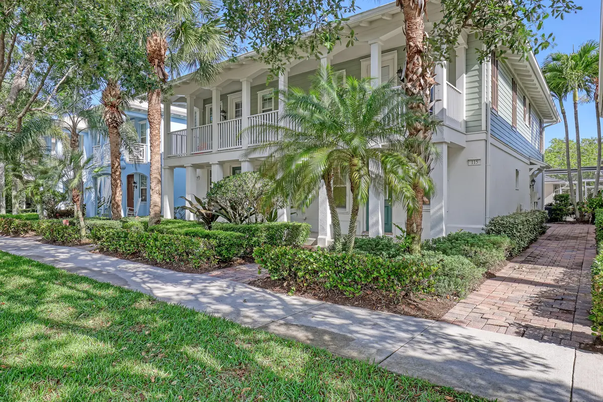 Front Exterior at 115 Soriano Drive, Jupiter