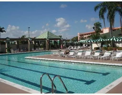 HEATED MAIN POOL at 2201 LUCAYA Bend N1, Coconut Creek
