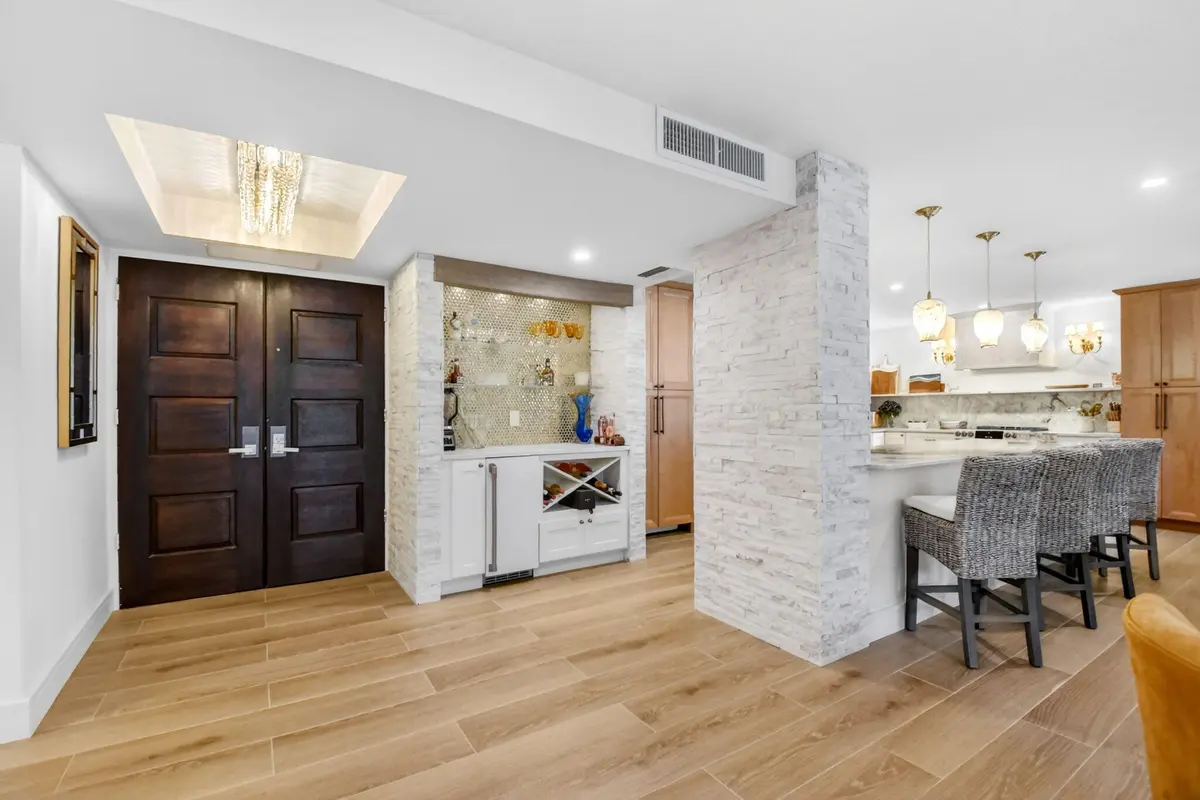 Entrance Foyer at 2200 S Ocean Boulevard 206, Delray Beach