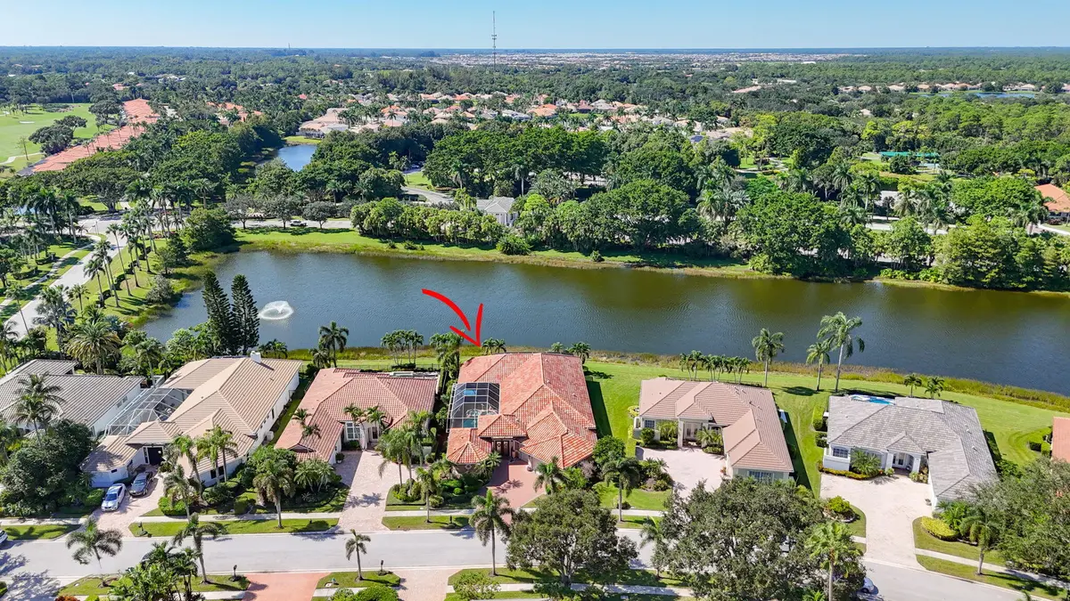 Aerial at 8863 LAKES Boulevard, West Palm Beach