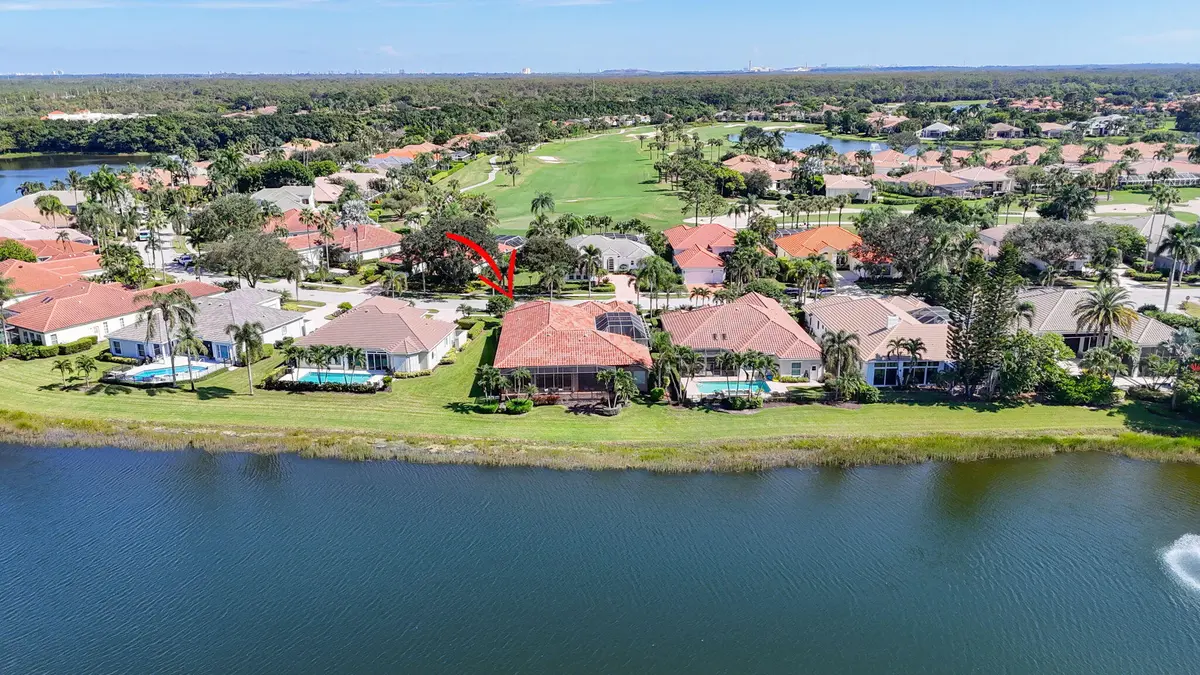 Aerial at 8863 LAKES Boulevard, West Palm Beach