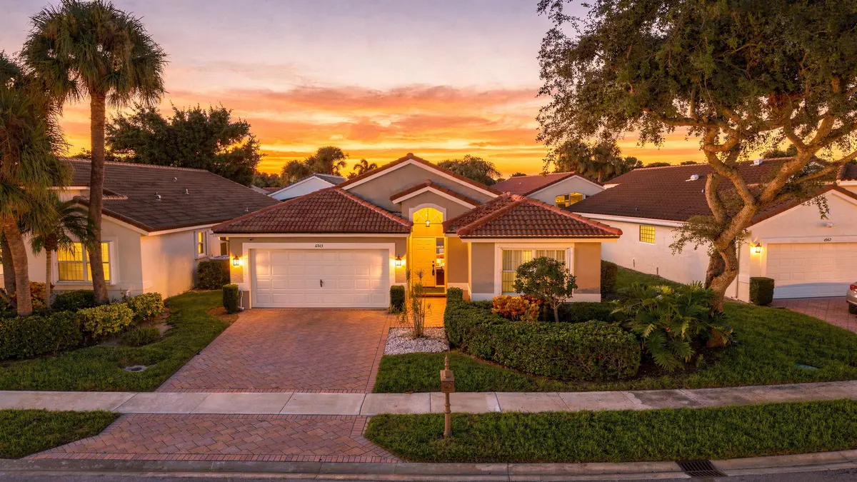 Front Exterior at 6563 Kings Creek Terrace, Boynton Beach