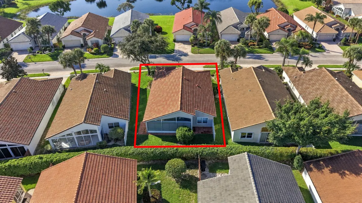 Aerial at 6563 Kings Creek Terrace, Boynton Beach