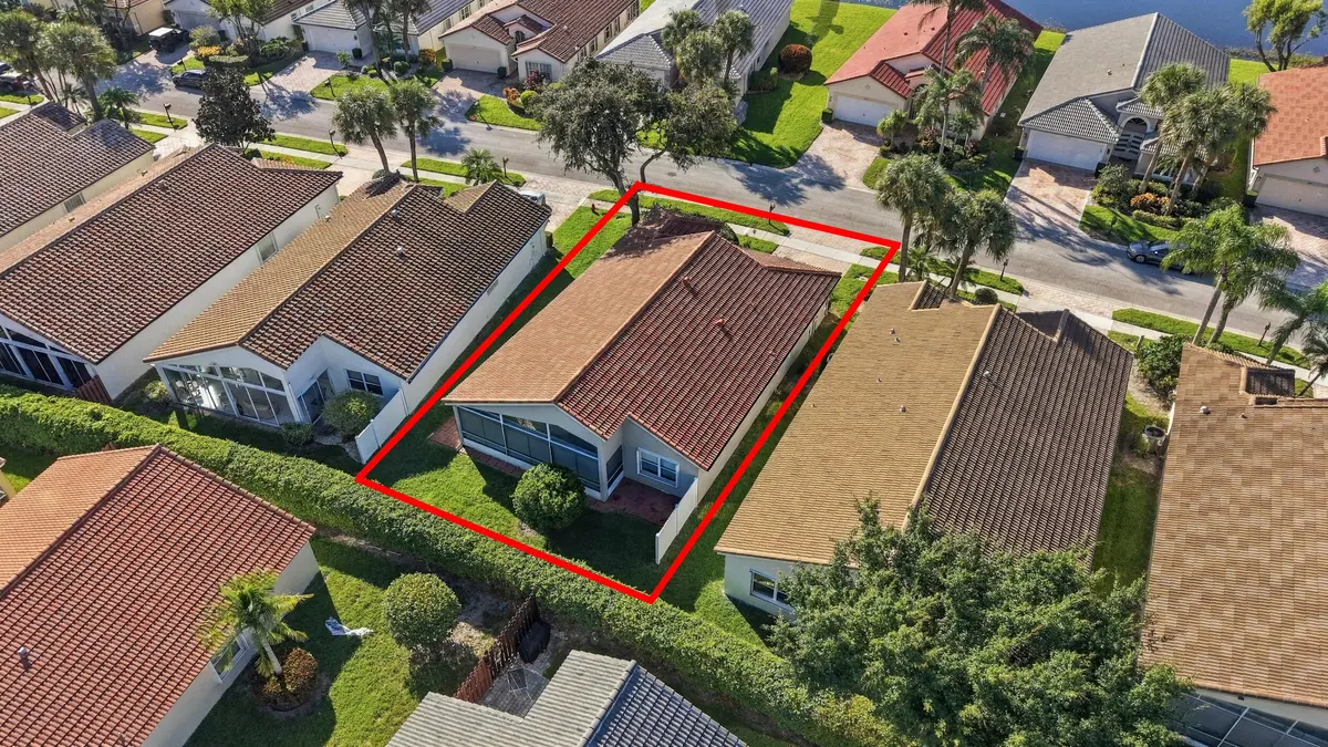 Aerial at 6563 Kings Creek Terrace, Boynton Beach