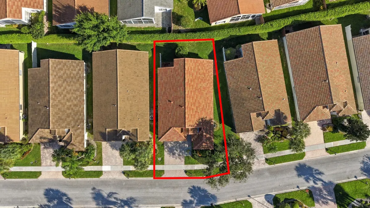 Aerial at 6563 Kings Creek Terrace, Boynton Beach
