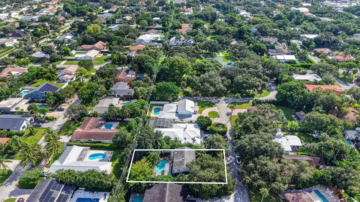 Aerial at 1135 SW 20th Street, Boca Raton