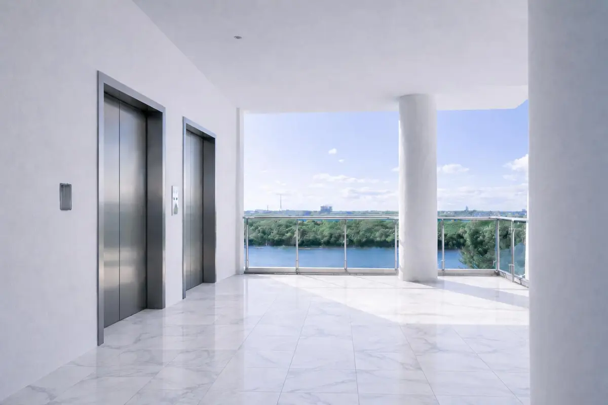 Interior Elevators at 3319 N OCEAN Drive 608, Hollywood