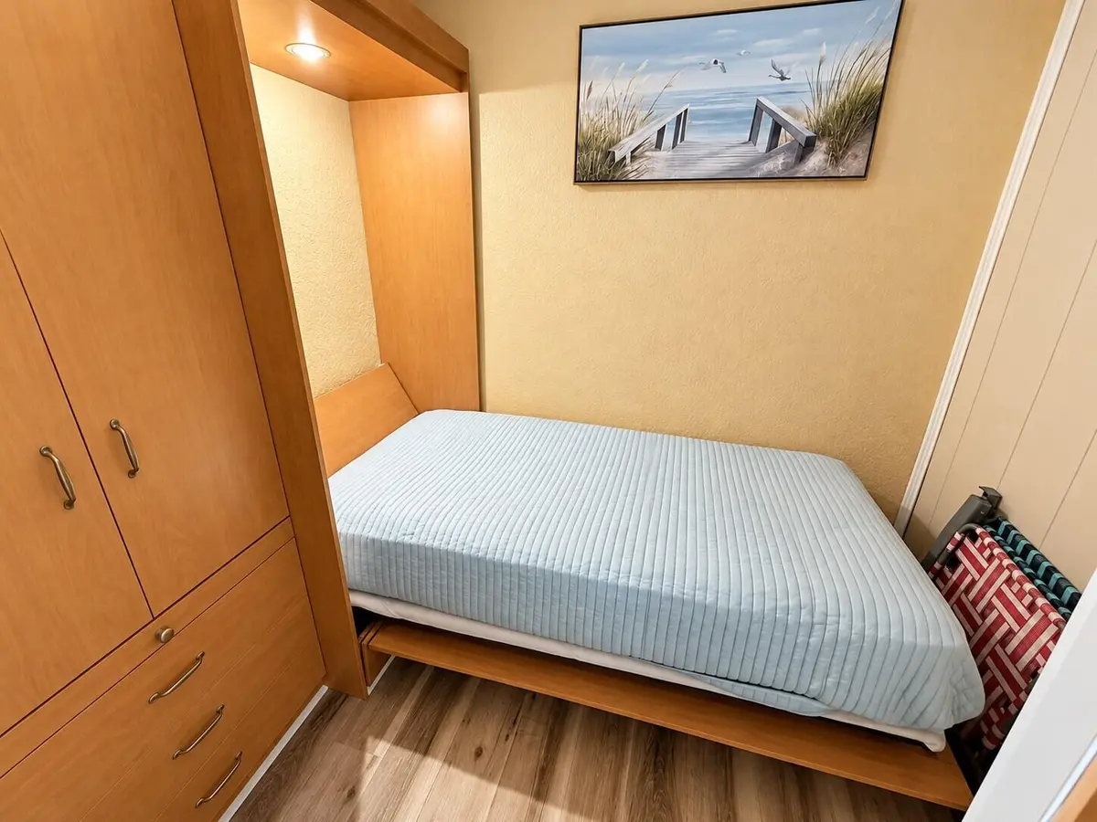 Cozy Coastal Built-In Bed Nook at 5201 NE 24TH Terrace A110, Fort Lauderdale
