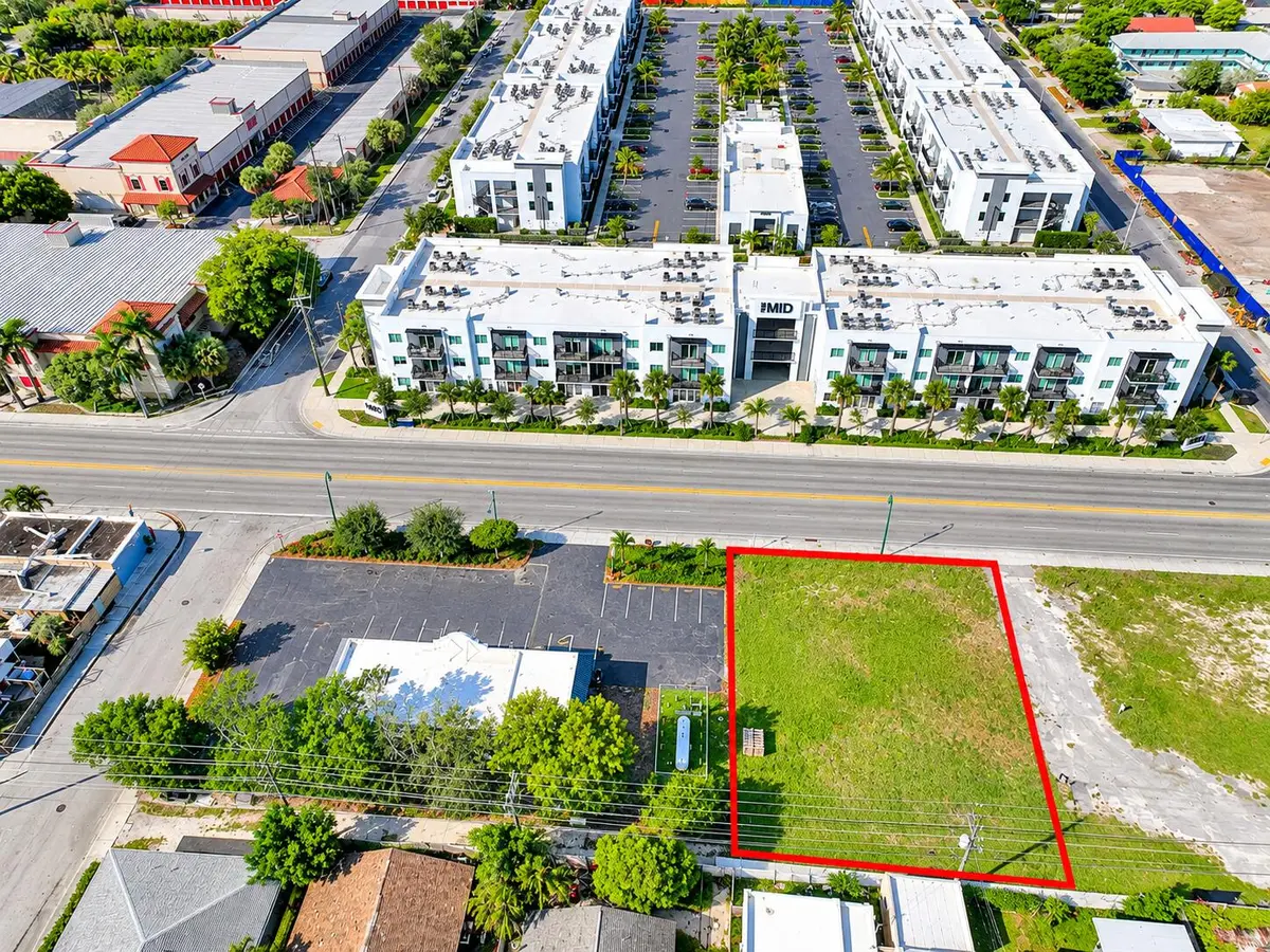 Aerial View of Modern City Blocks at 1616 N Dixie Highway, Lake Worth Beach
